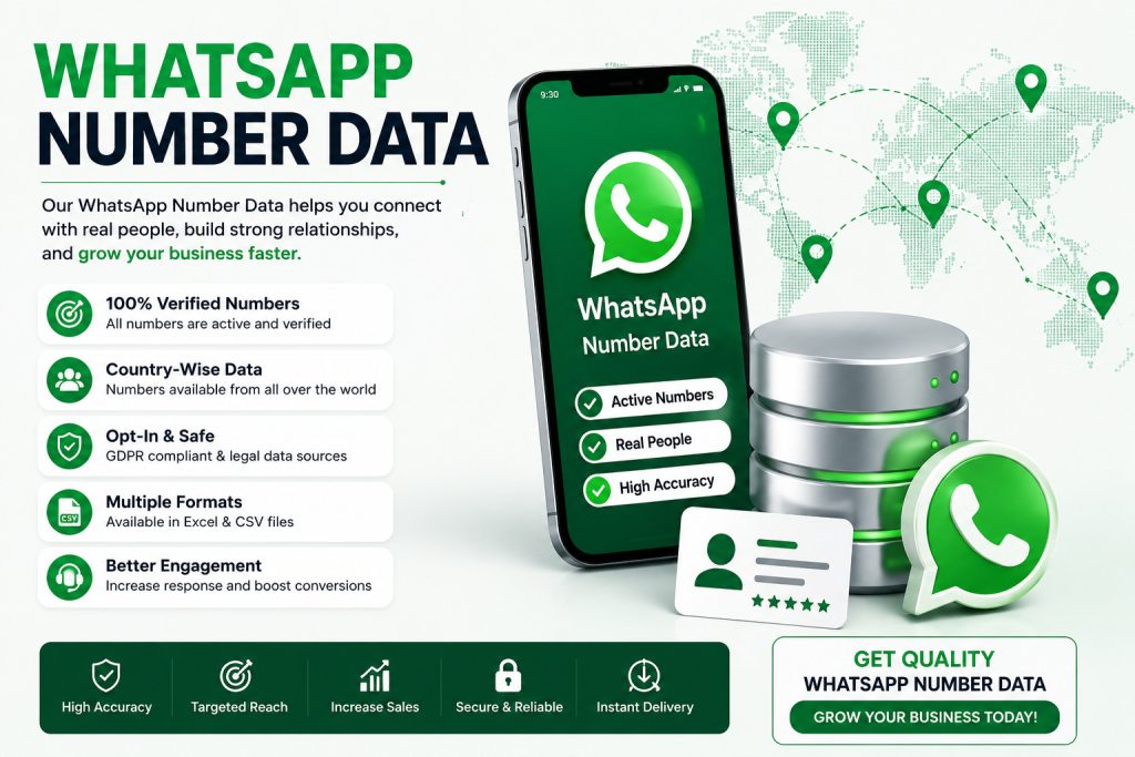 WhatsApp Number Data